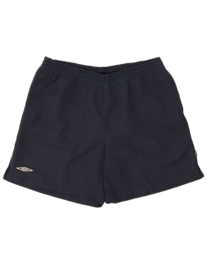 UMBRO Mens Sport Shorts XL  Navy Blue Polyester