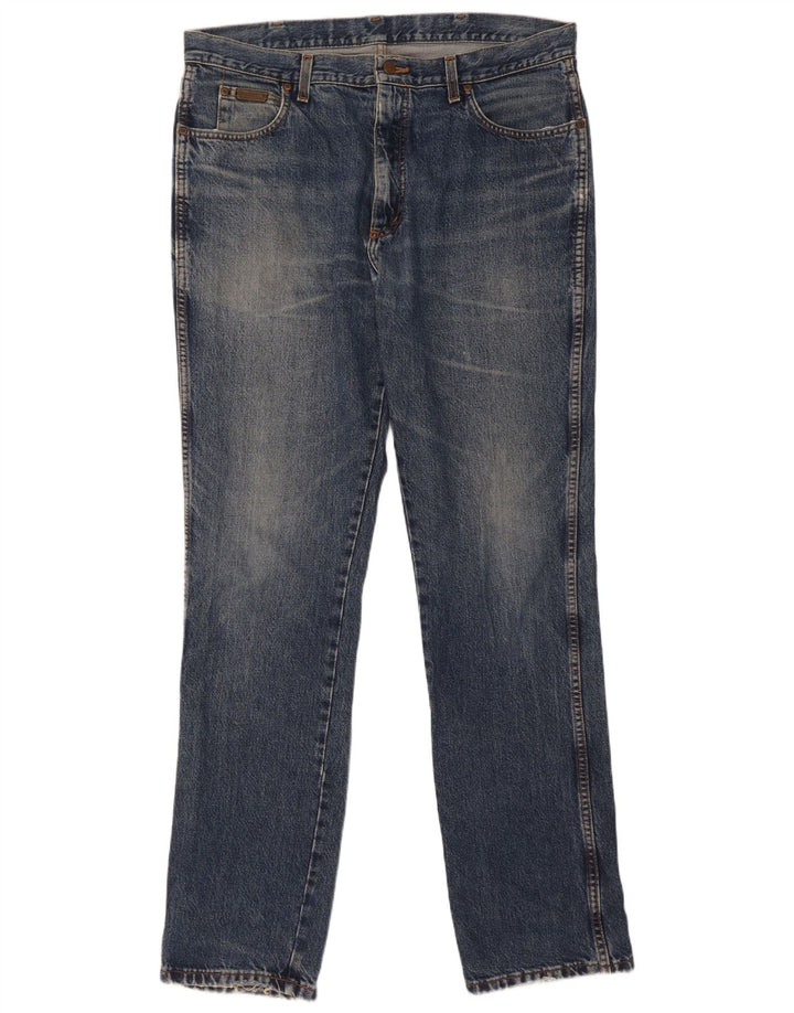Wrangler Mens Slim Jeans W38 L36 Blue