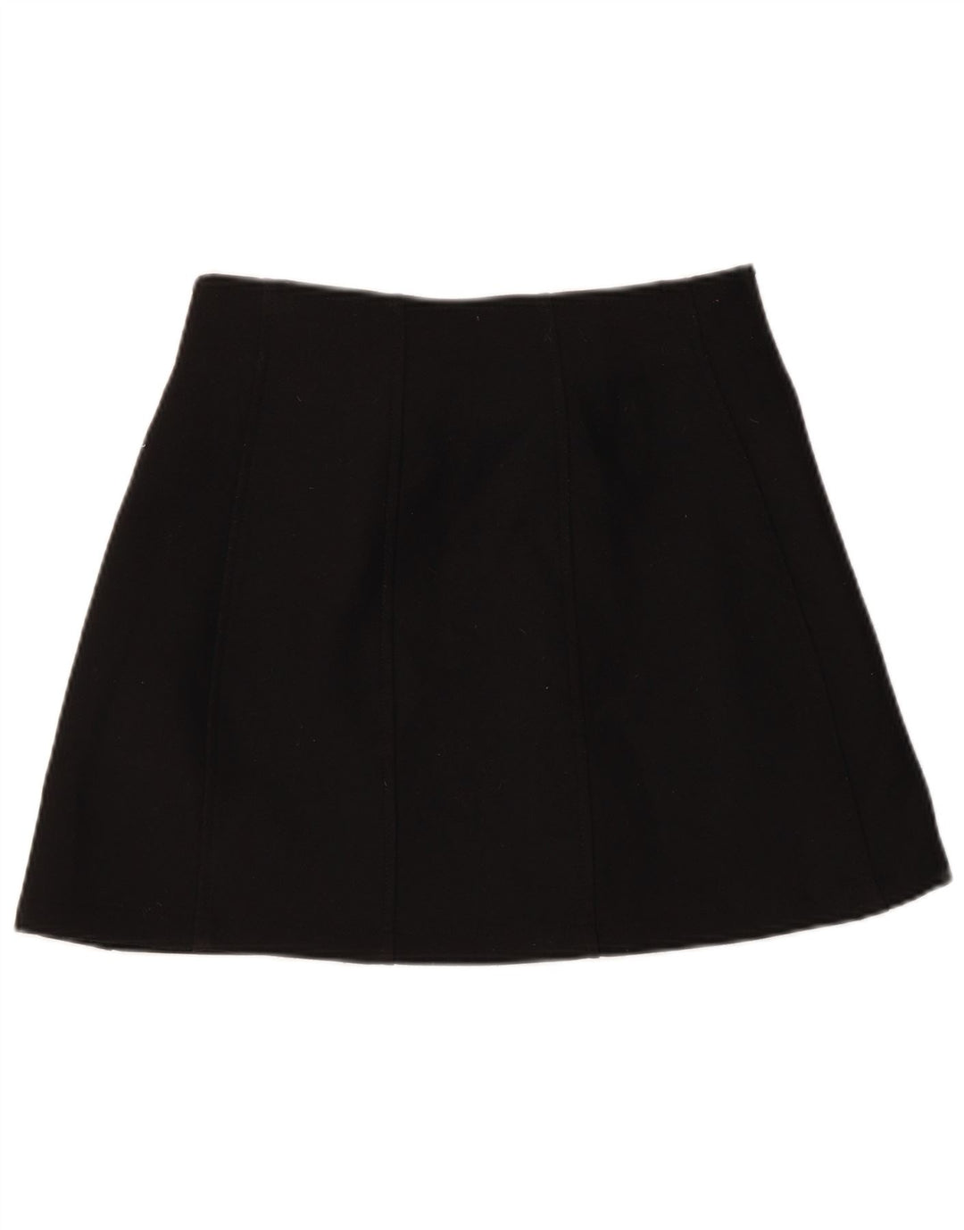 Zara Womens Mini Skirt Small W26 Black Polyester