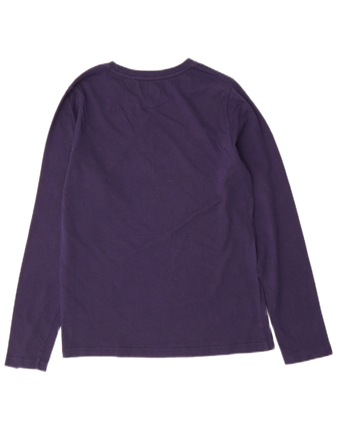 Timberland Boys Graphic Top Long Sleeve 13-14 Years Small Navy Blue Cotton