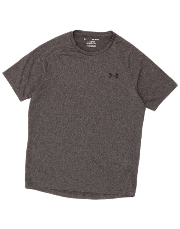 Under Armour Mens T-Shirt Top XS Grey Polyester