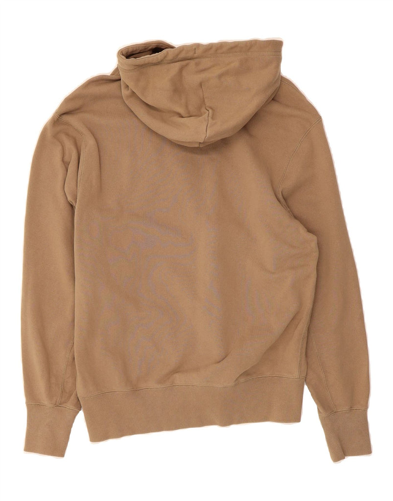 NIKE Mens Hoodie Jumper Small Brown Cotton Vintage Nike and Second-Hand Nike from Messina Hembry 