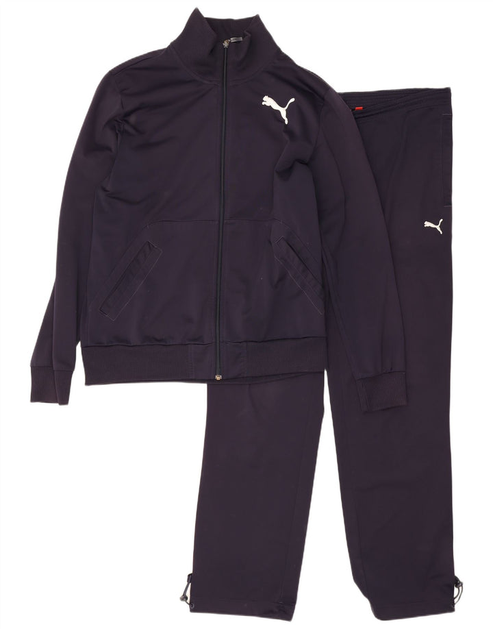 Puma Mens Full Tracksuit Large W36 L32 Navy Blue