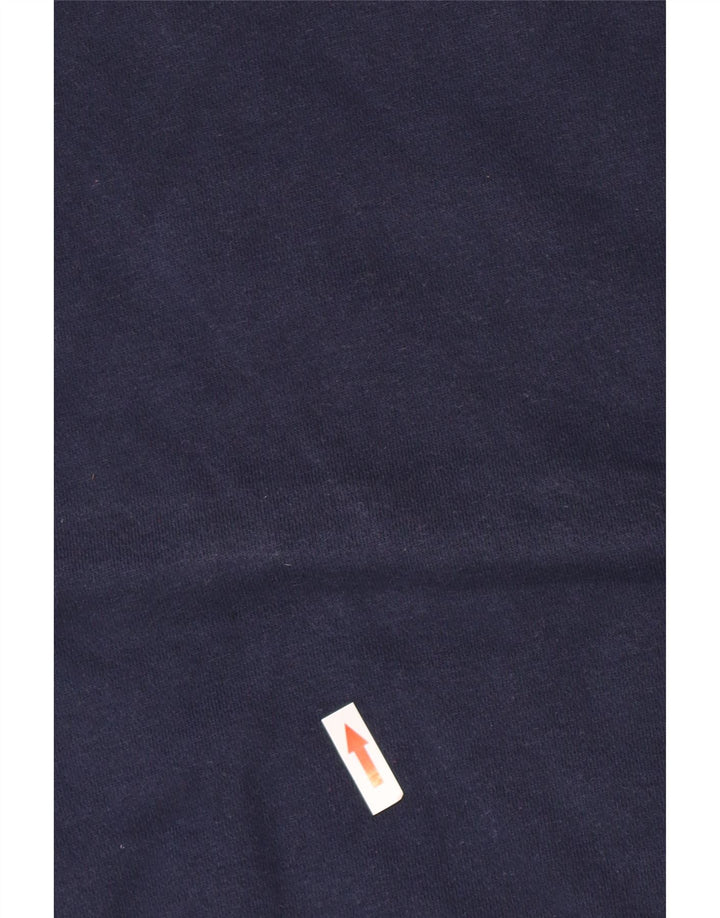 Nike Mens Sweatshirt Jumper Large Navy Blue Cotton