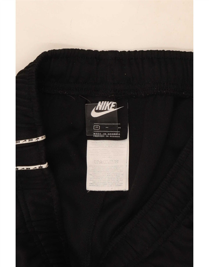 Nike Mens Tracksuit Trousers Joggers Medium Black Polyester