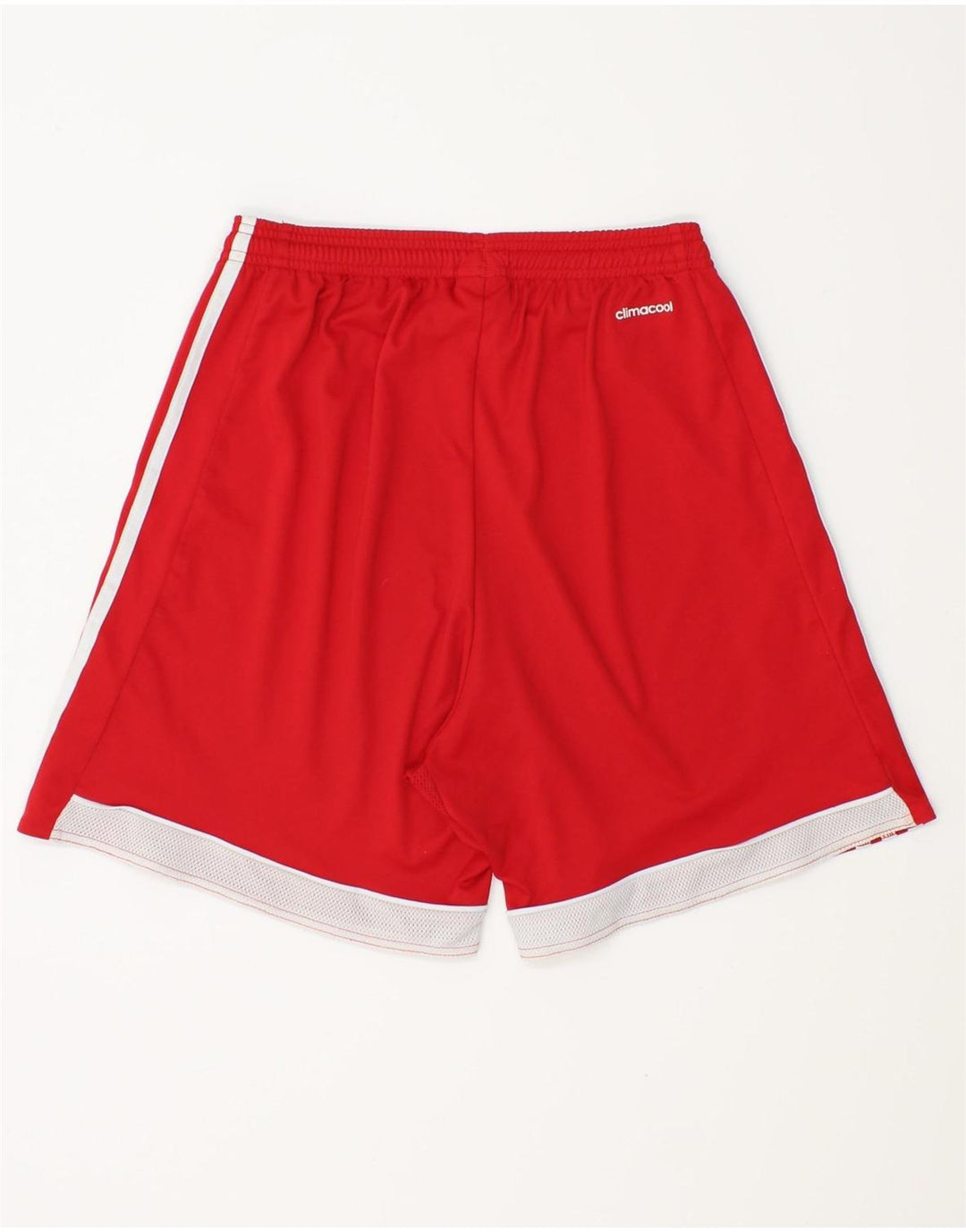 ADIDAS Mens Climacool Sport Shorts Small Red Colourblock Polyester