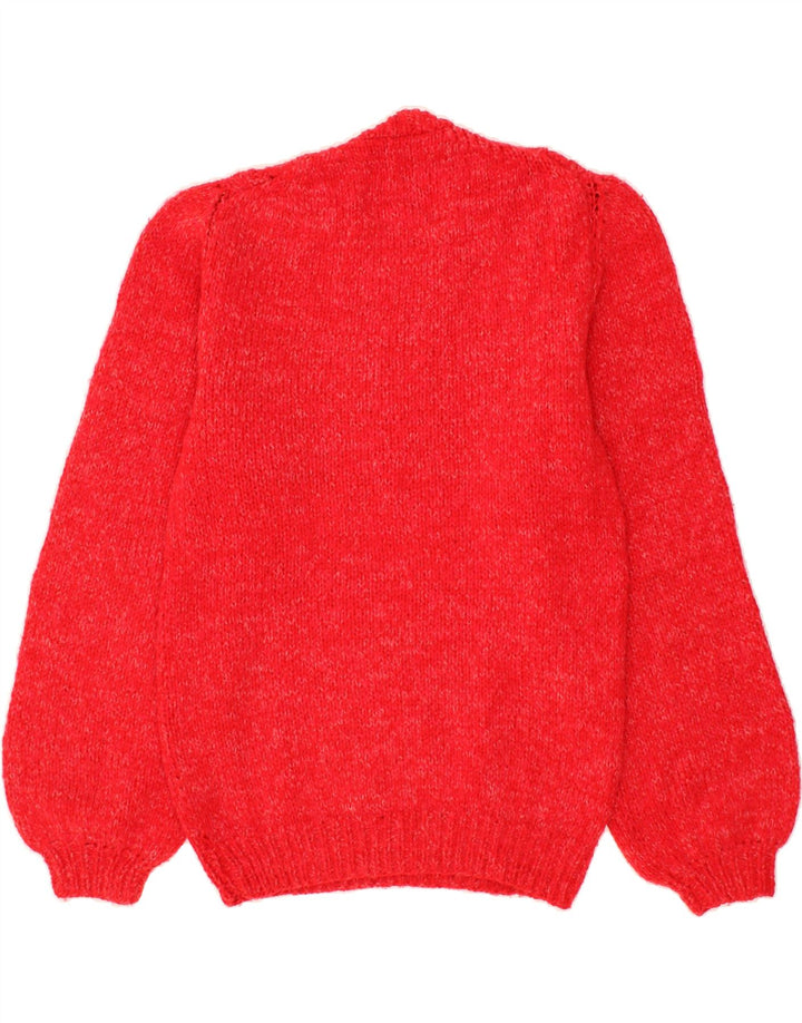VINTAGE Mens Crew Neck Jumper Sweater XS Red Vintage Vintage and Second-Hand Vintage from Messina Hembry 