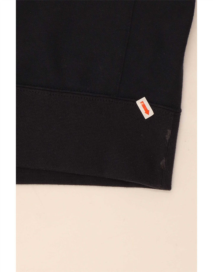 Champion Mens Tracksuit Top Jacket XL Navy Blue Cotton