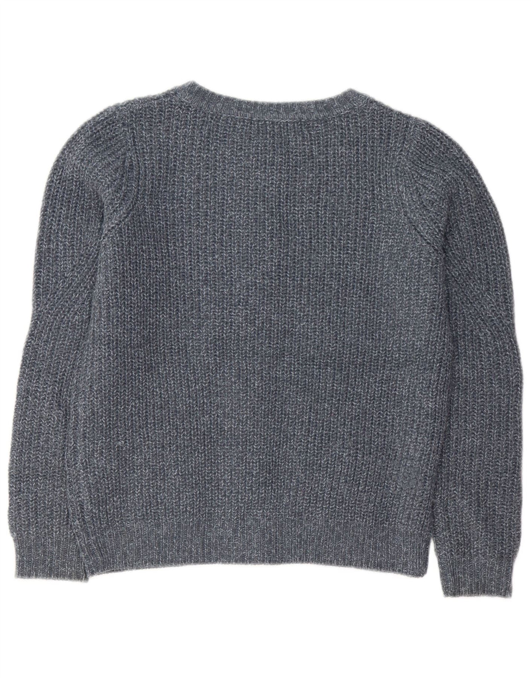 Marks & Spencer Womens Cardigan Sweater UK 10 Small Grey Flecked Acrylic