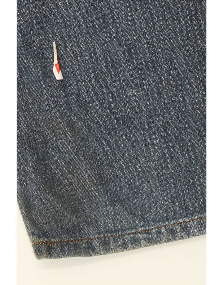 Calvin Klein Mens Straight Jeans W32 L30 Blue Cotton