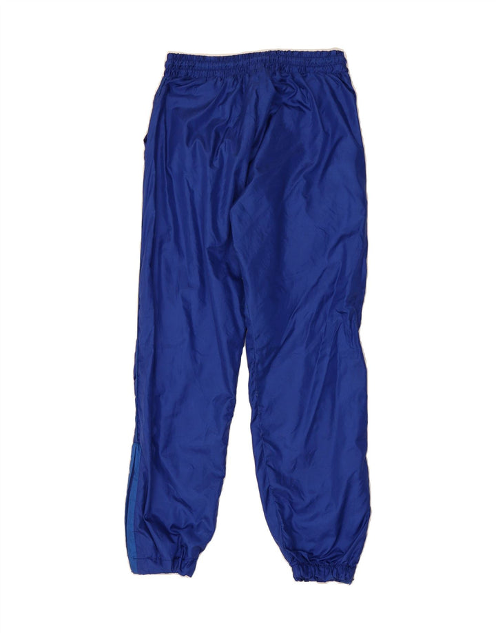 VINTAGE Mens Tracksuit Trousers Joggers Small  Blue Polyamide Vintage Vintage and Second-Hand Vintage from Messina Hembry 
