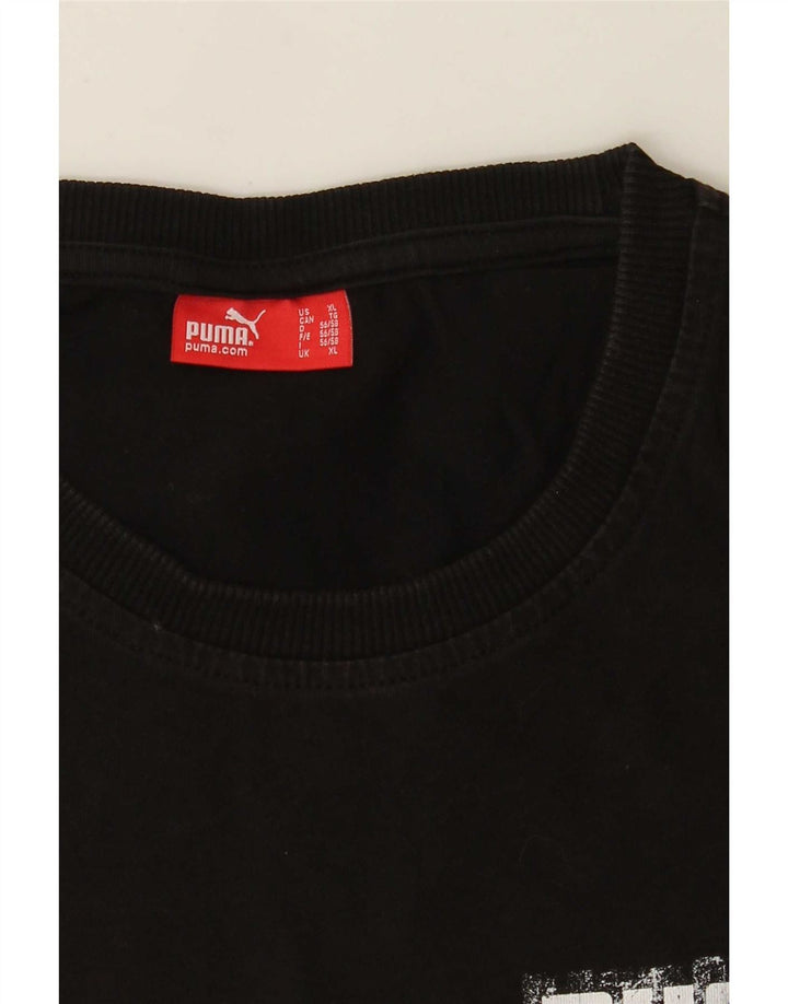 Puma Mens Graphic Vest Top XL Black