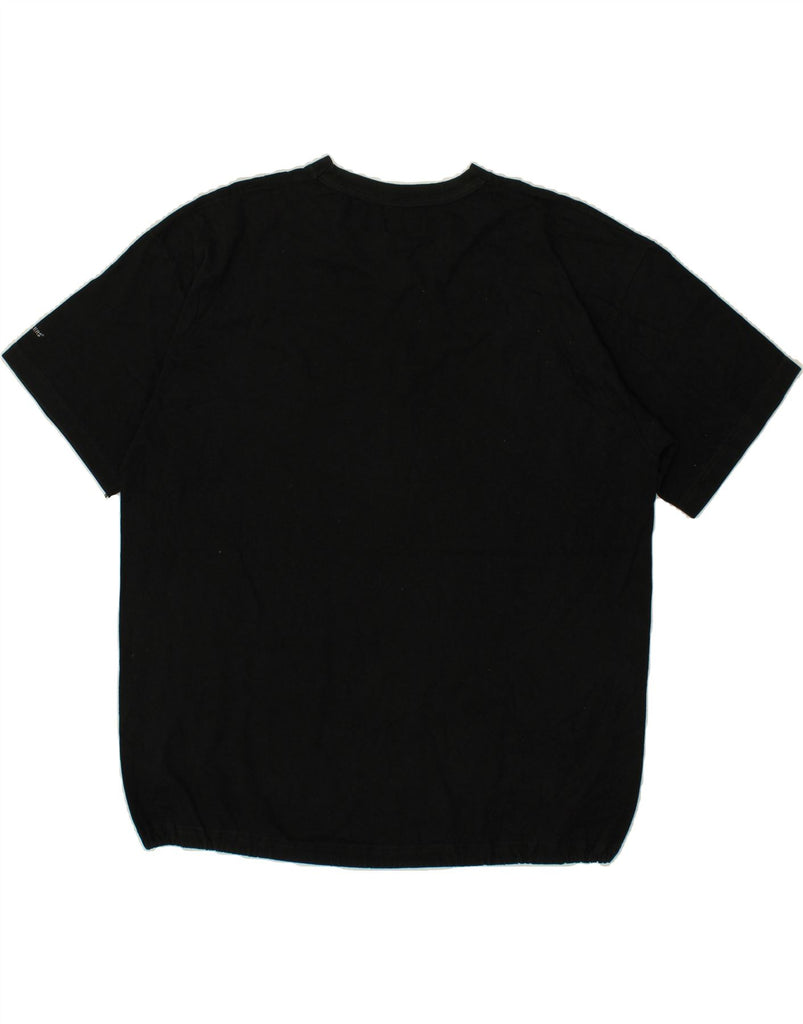 DOCKERS Mens T-Shirt Top XL Black Cotton | Vintage Dockers | Thrift | Second-Hand Dockers | Used Clothing | Messina Hembry 