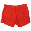 J. Crew Womens Chino Shorts Medium W30 Red Cotton
