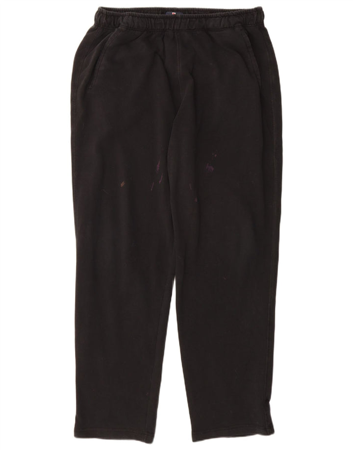 Marks & Spencer Mens Tracksuit Trousers XL  Black Cotton