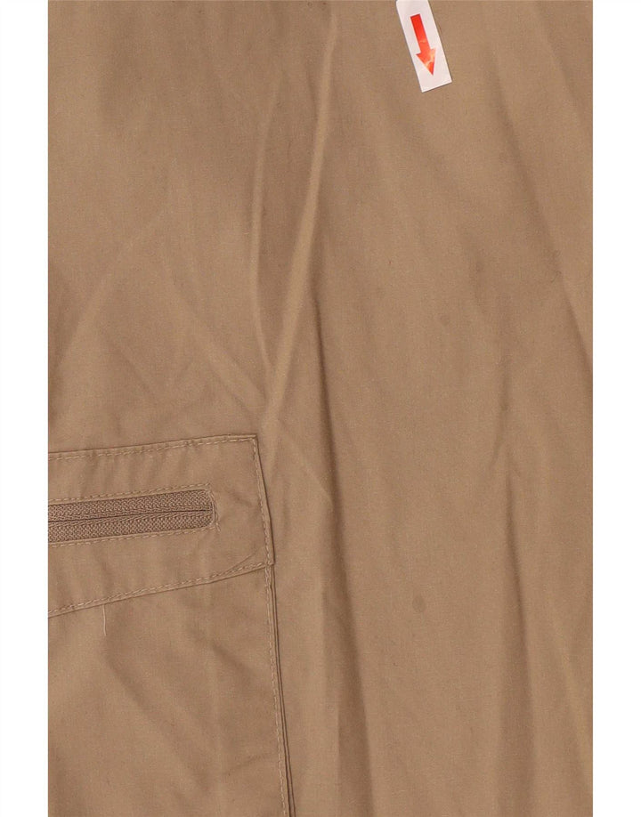 Mountain Warehouse Mens Straight Cargo Trousers W32 L32 Beige Polyester