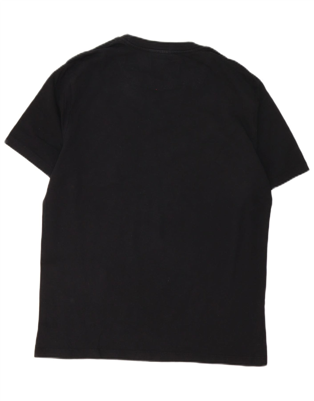 Gas Mens Graphic T-Shirt Top Large Black Cotton