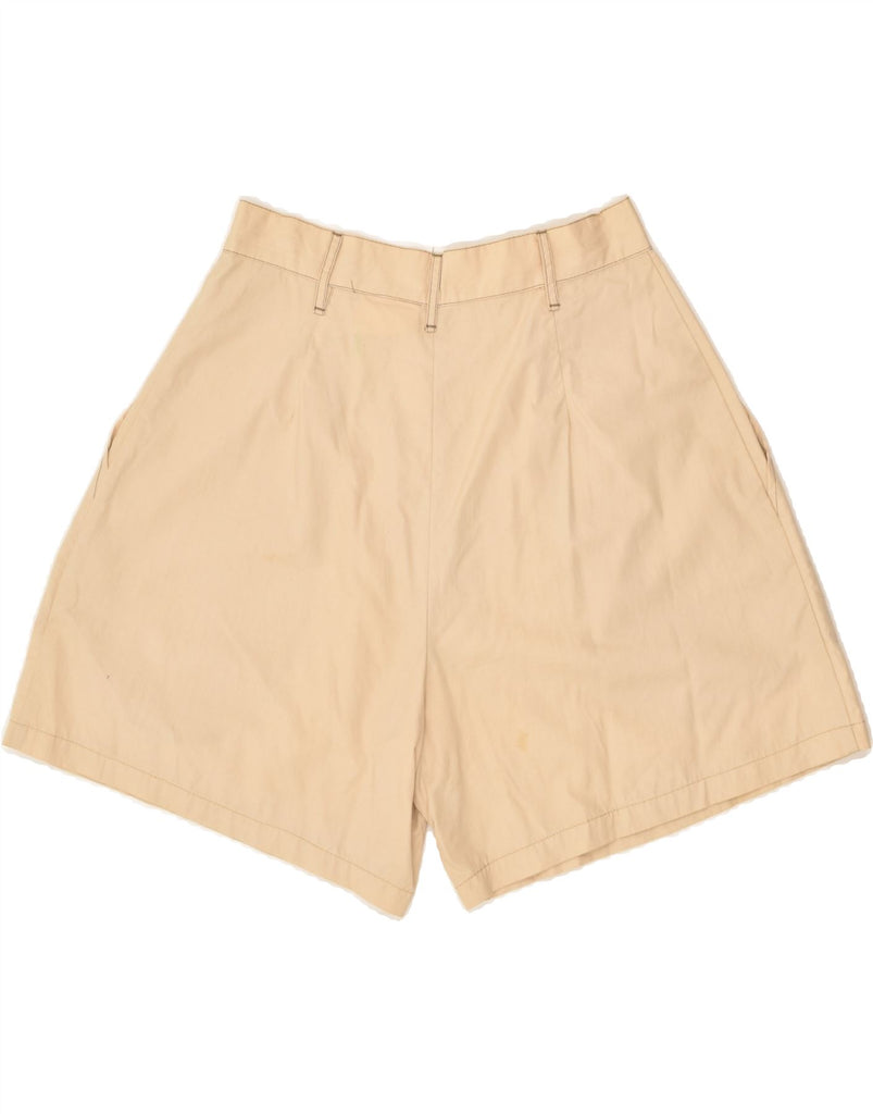 RANCHEROS Womens Pegged Chino Shorts IT 42 Medium W28 Beige Cotton | Vintage Rancheros | Thrift | Second-Hand Rancheros | Used Clothing | Messina Hembry 