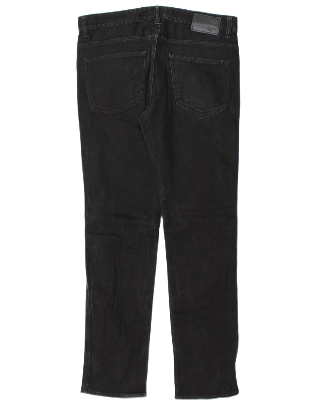 Hugo Boss Mens Slim Jeans W32 L32 Black Cotton
