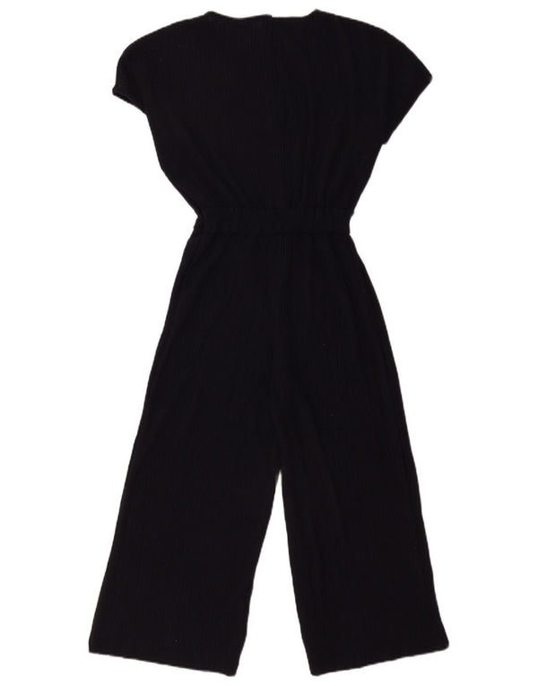 Zara Girls Jumpsuit 11-12 Years Navy Blue Polyester