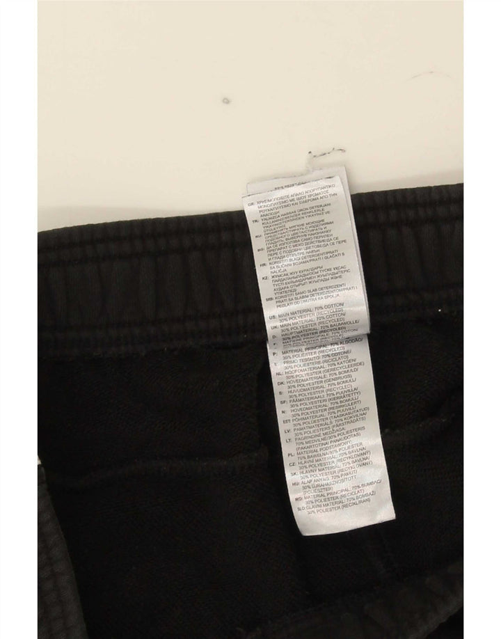 Adidas Mens Tracksuit Trousers Joggers Small  Black Cotton
