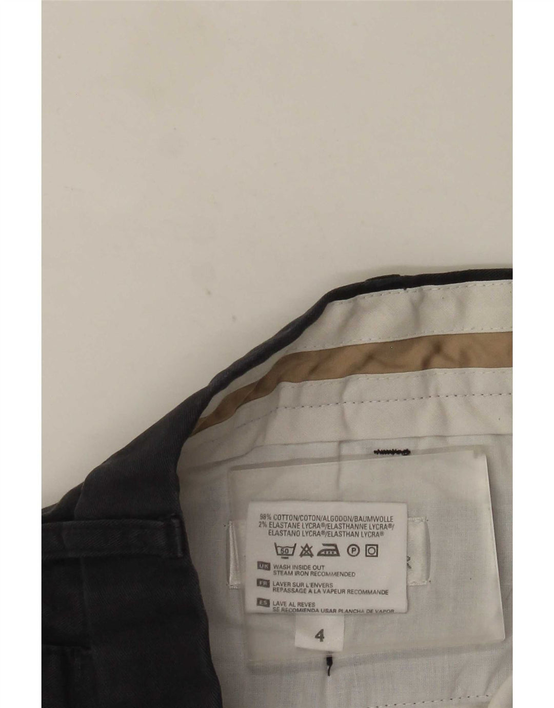 Marks & Spencer Mens St. Michael Pegged Suit Trousers W40 L31 Navy Blue