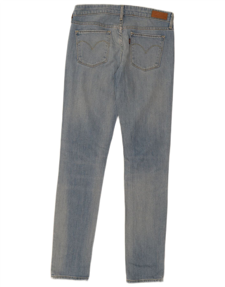 Levi's Womens Skinny Jeans W27 L32 Blue Cotton