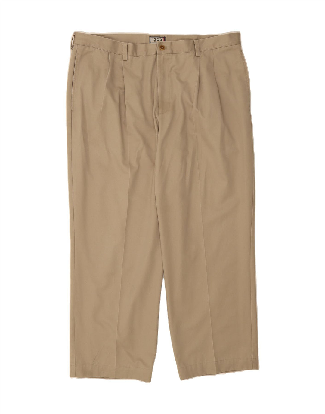 IZOD Mens Pegged Chino Trousers W42 L30 Beige Cotton Vintage Izod and Second-Hand Izod from Messina Hembry 