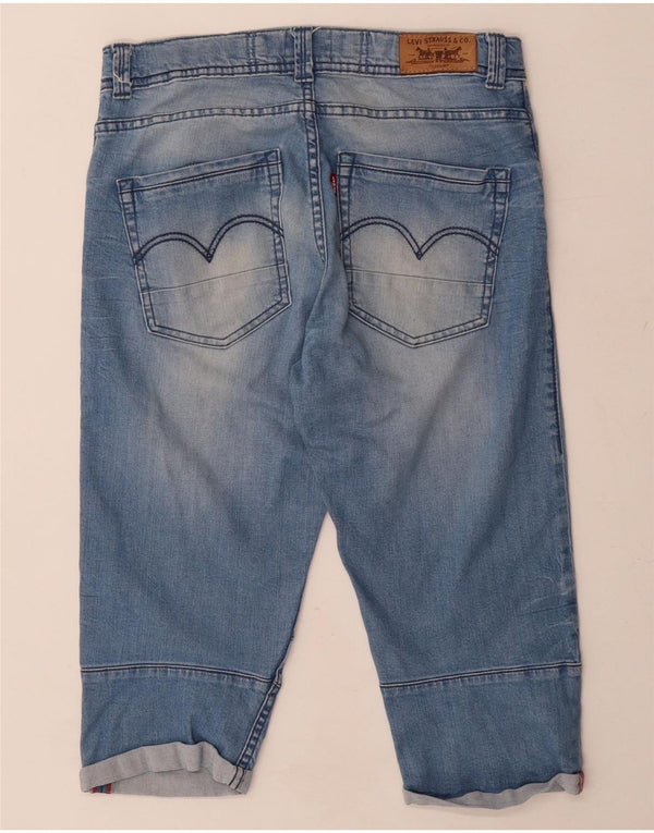 Levi's Boys Capri Jeans 15-16 Years W30 L16 Blue Cotton