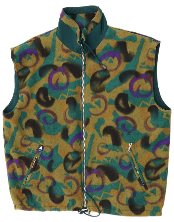 Triumph Mens Reversible Fleece Gilet UK 44 2XL Multicoloured Paisley