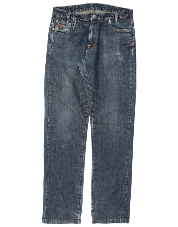 SERGIO TACCHINI Mens Straight Jeans W34 L34 Blue Cotton