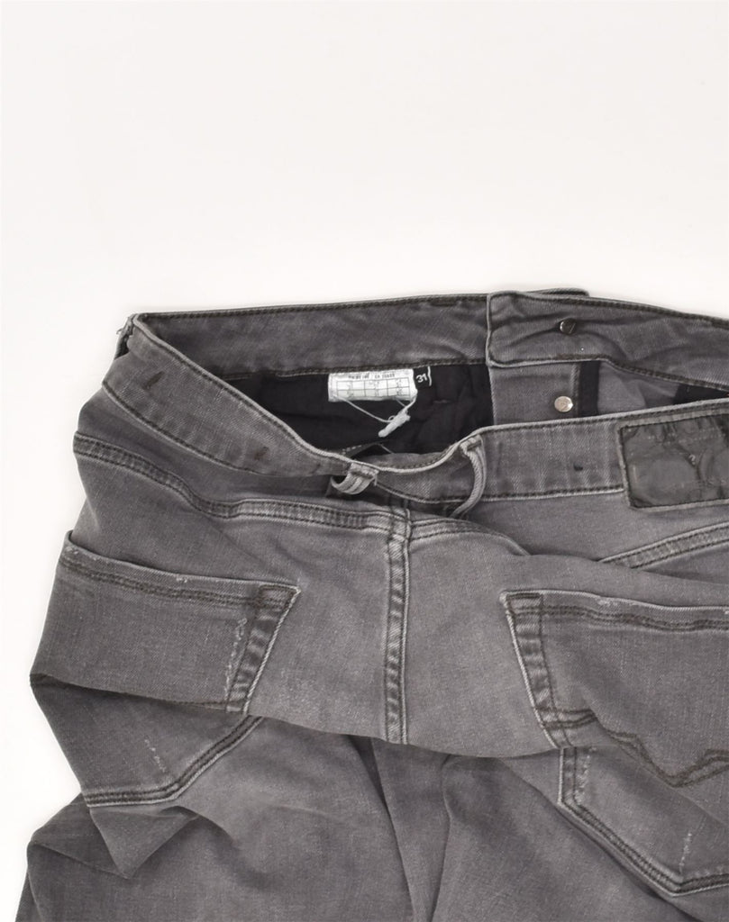 GUESS Mens Slim Jeans W31 L34  Grey Cotton | Vintage Guess | Thrift | Second-Hand Guess | Used Clothing | Messina Hembry 