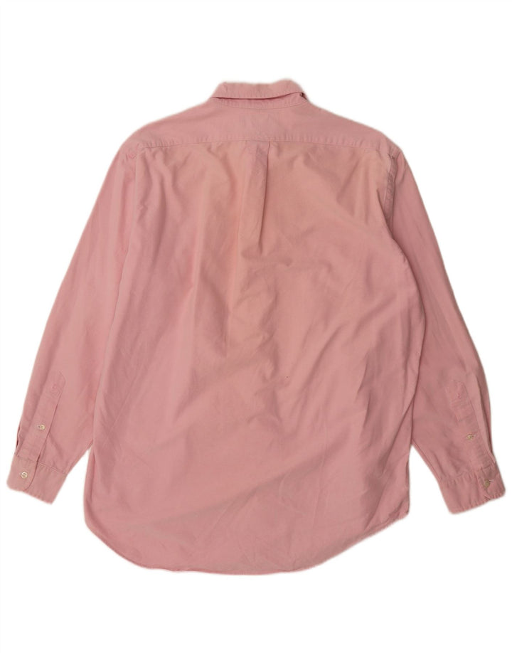 Ralph Lauren Mens Classic Fit Shirt Medium Pink Cotton