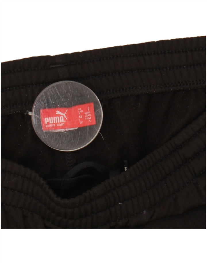 Puma Mens Tracksuit Trousers Small  Black