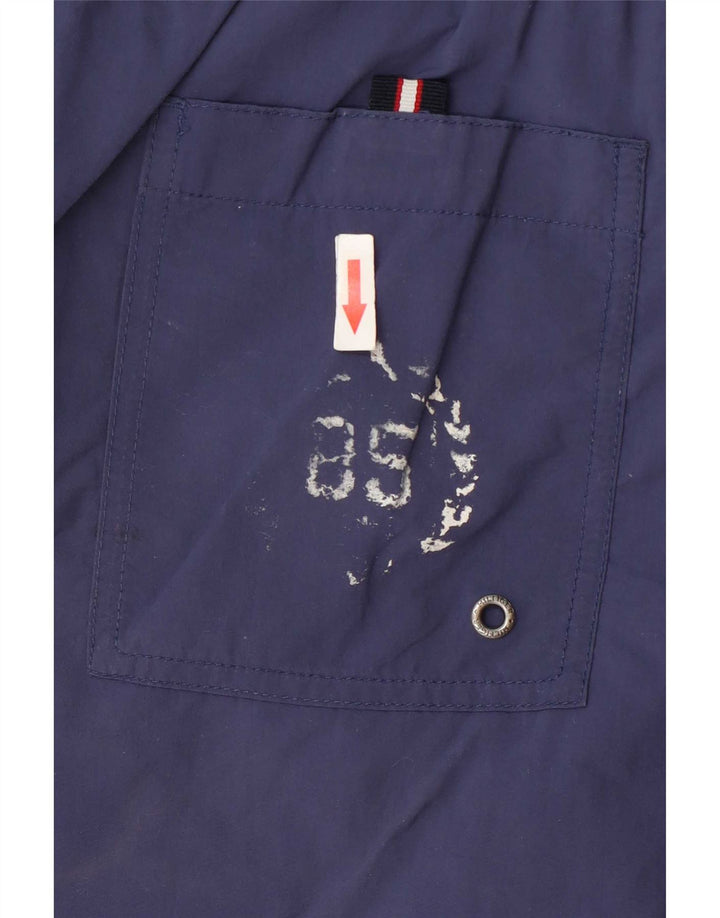 Tommy Hilfiger Mens Graphic Cargo Swimming Shorts Medium Navy Blue