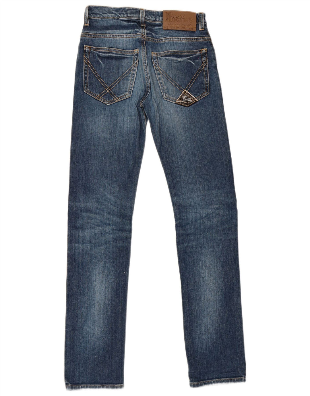 Roy Rogers Womens Slim Jeans UK 12 Medium W26 L30 Blue Cotton
