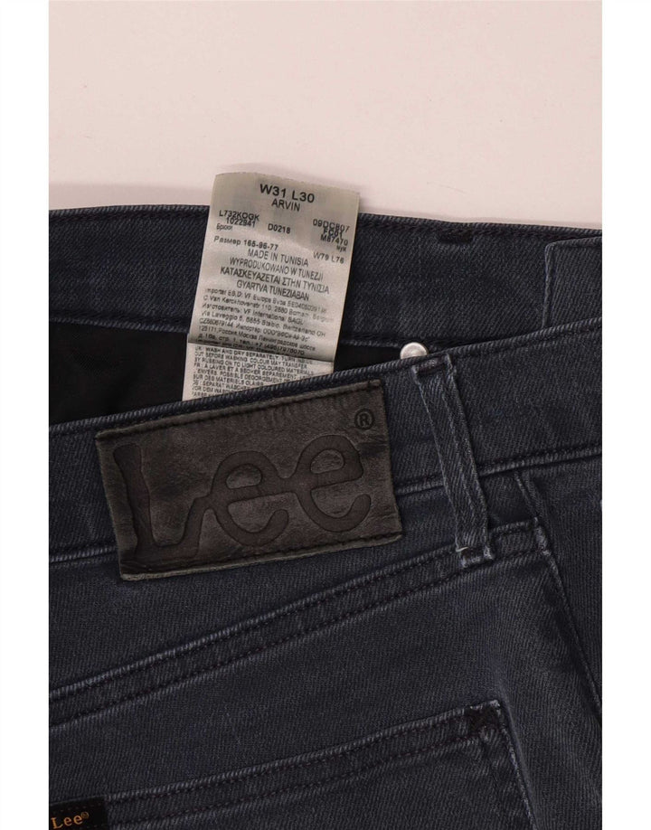 Lee Womens Tapered Slim Jeans W31 L30 Blue Cotton