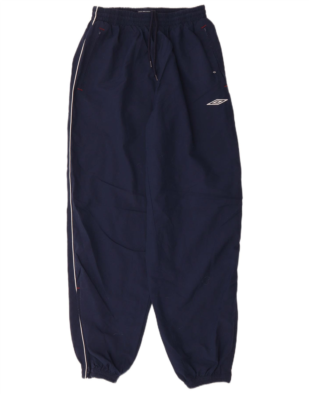 Umbro Mens Graphic Tracksuit Trousers Joggers Medium  Navy Blue Polyester