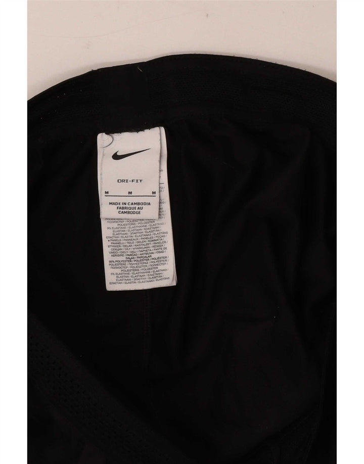 Nike Mens Inter Milan Tracksuit Trousers Medium Black Colourblock Polyester