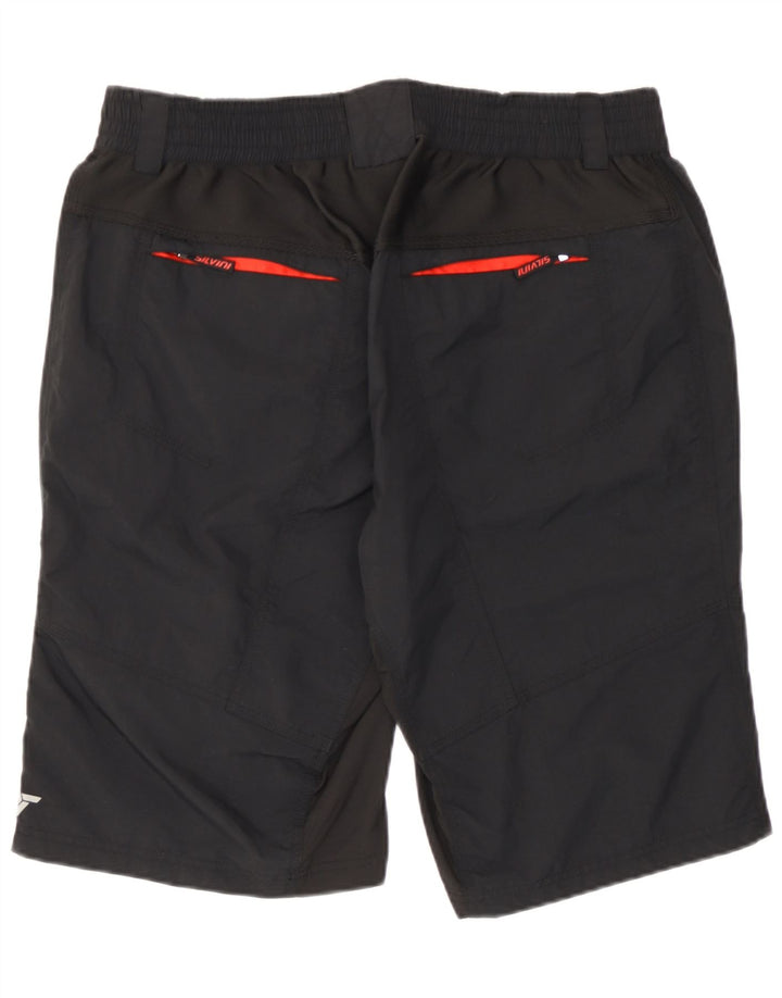 Silvini Mens Shorts Large W34  Black Polyester