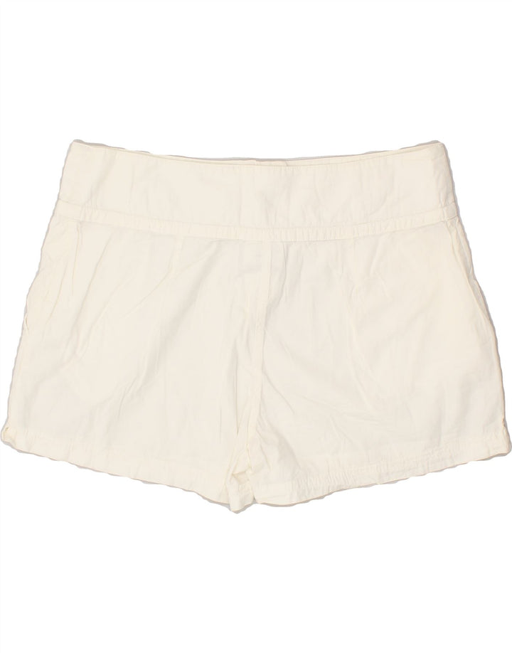CHAMPION Womens Hot Pants UK 18 XL W32 White Cotton | Vintage Champion | Thrift | Second-Hand Champion | Used Clothing | Messina Hembry 