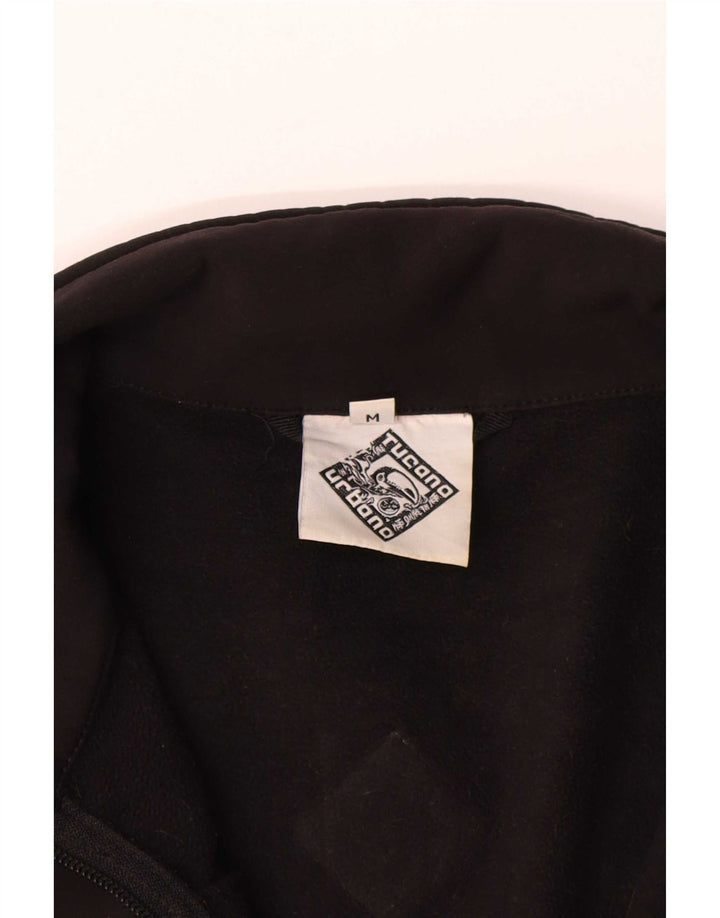 Tucano Urbano Mens Windbreaker Jacket UK 38 Medium Black Polyester