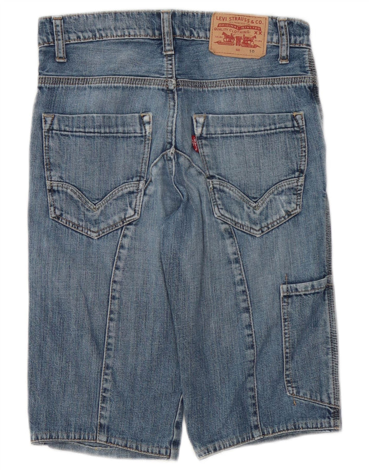 Levi's Boys Distressed Cargo Denim Shorts 9-10 Years W24  Blue