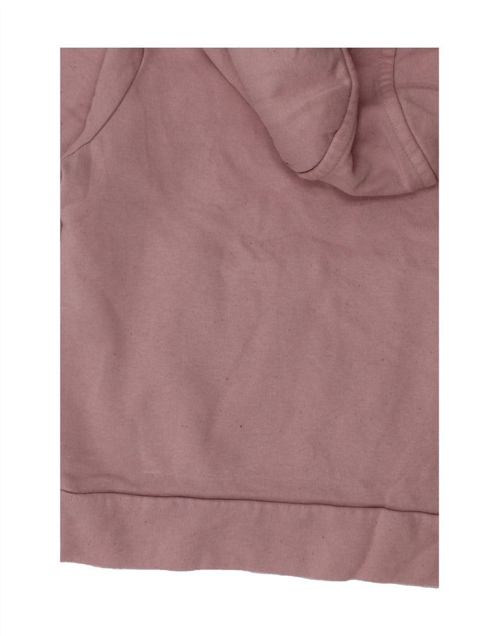 KAPPA Girls Graphic Hoodie Jumper 5-6 Years Pink Vintage Kappa and Second-Hand Kappa from Messina Hembry 