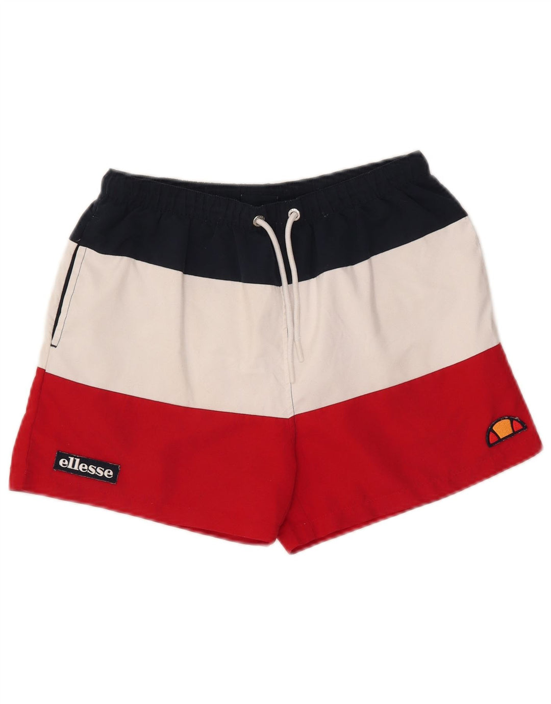 Ellesse Mens Swimming Shorts XS  Multicoloured Colourblock Polyester