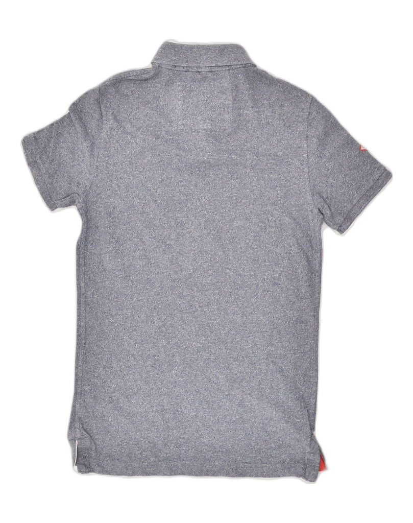 SUPERDRY Mens Classic Fit Polo Shirt Small Grey Cotton | Vintage Superdry | Thrift | Second-Hand Superdry | Used Clothing | Messina Hembry 