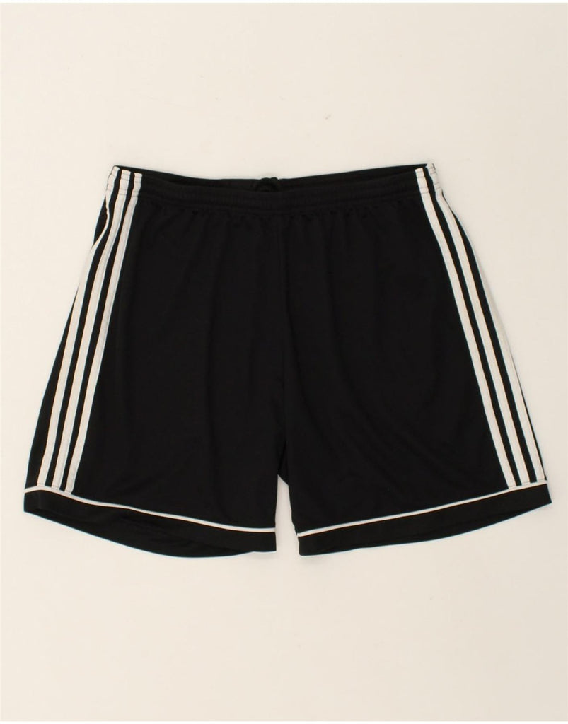 ADIDAS Mens Climalite Sport Shorts Large Black Polyester | Vintage Adidas | Thrift | Second-Hand Adidas | Used Clothing | Messina Hembry 