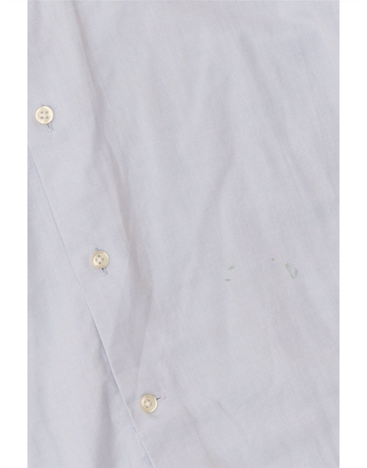 Reiss Mens Slim Fit Shirt Small Blue Cotton