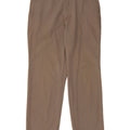 Marks & Spencer Womens Regular Chino Trousers W34 L29 Grey Cotton