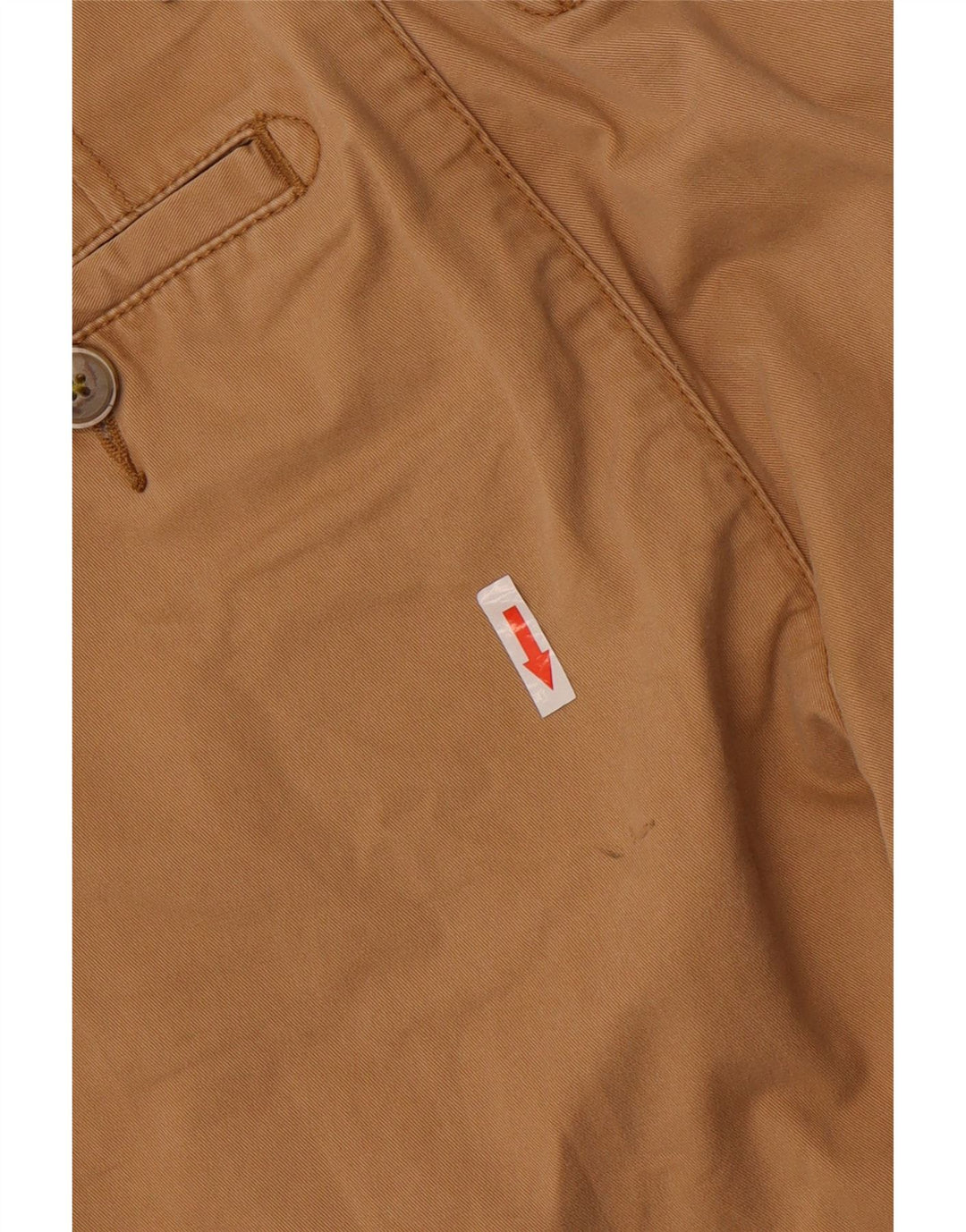 Ted Baker Mens Slim Chino Trousers W30 L32 Brown Cotton